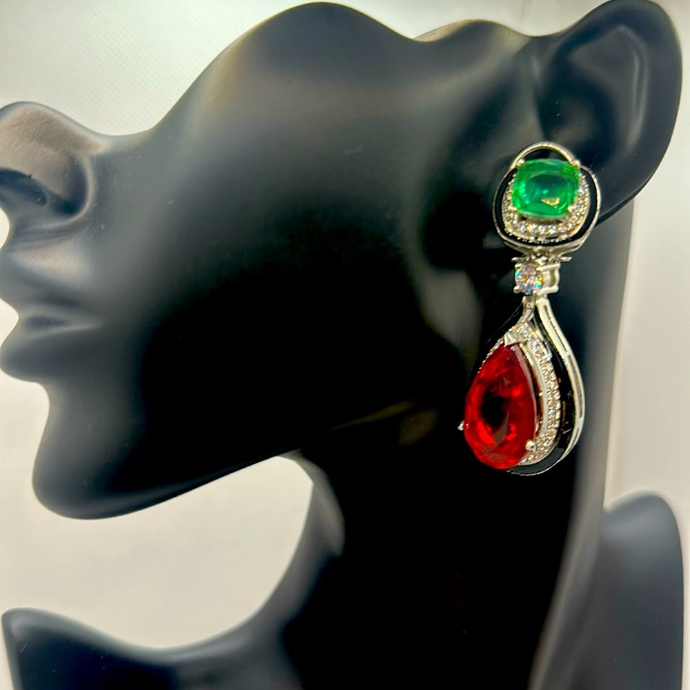 David Wellington Inspired Doublet stone earrings